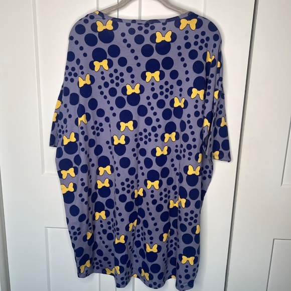 LulaRoe Minnie Mouse Disney Irma Tunic Top Women's Size Large - Picture 5 of 5